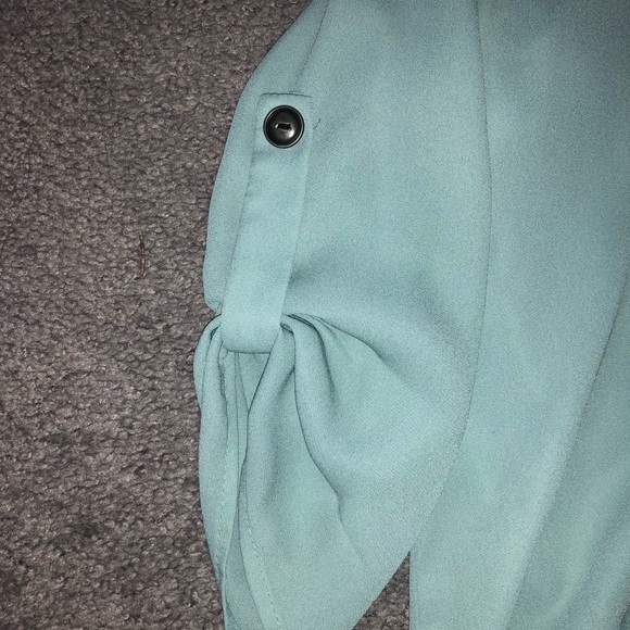 Teal Blouse - Picture 3 of 6